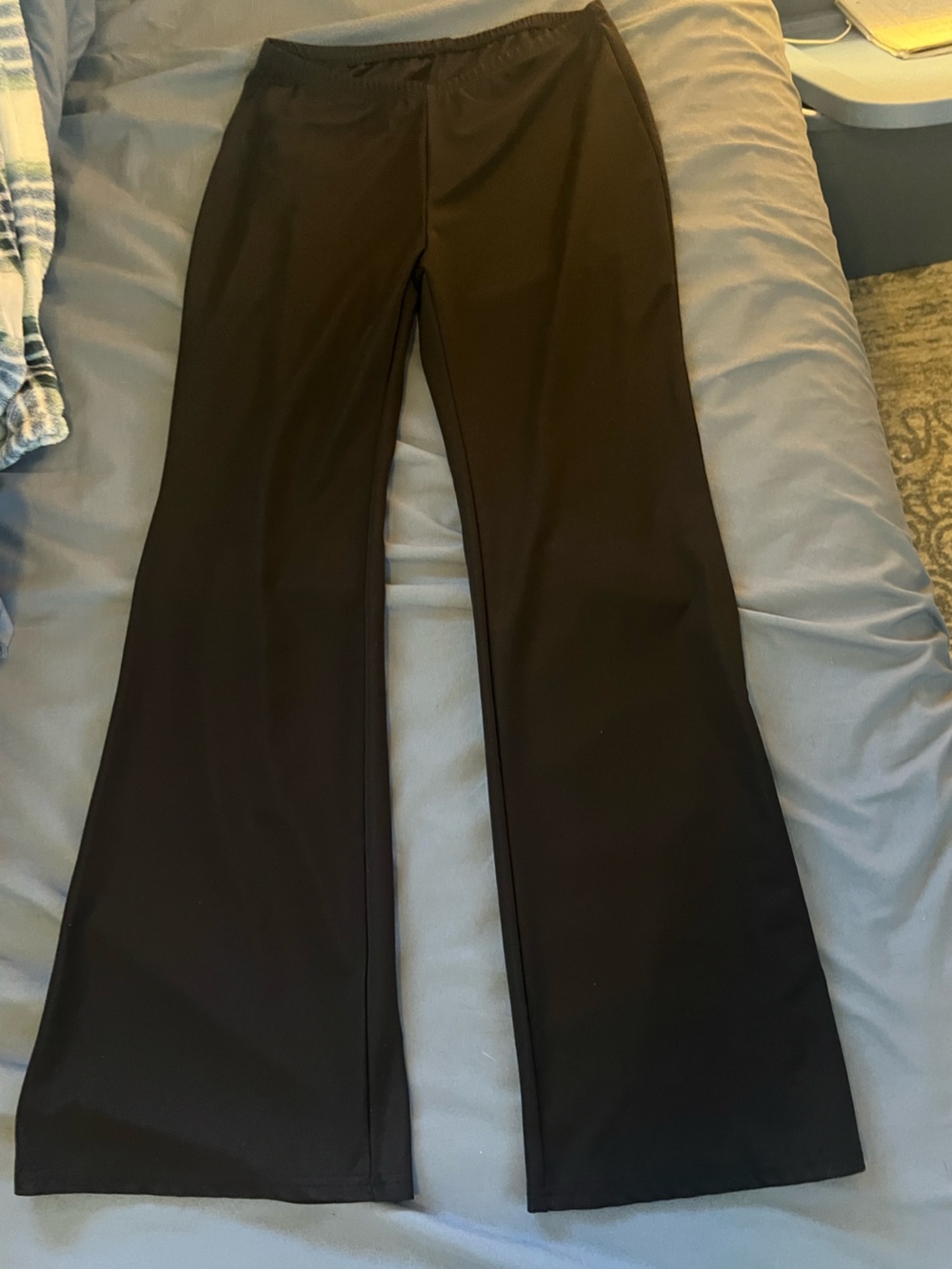 Black Stretch Flare Leggings